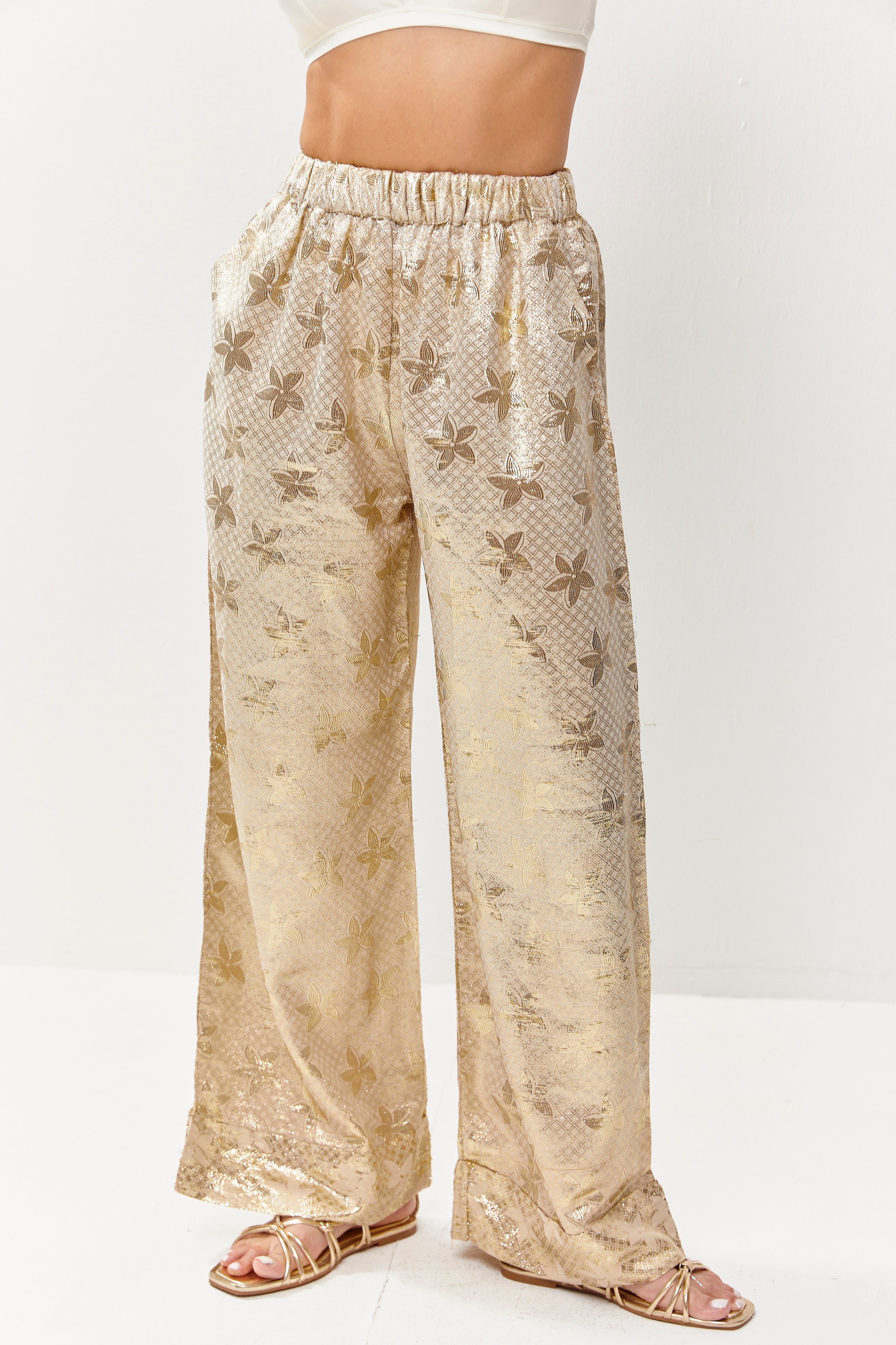 Nura Pants Gold Glow