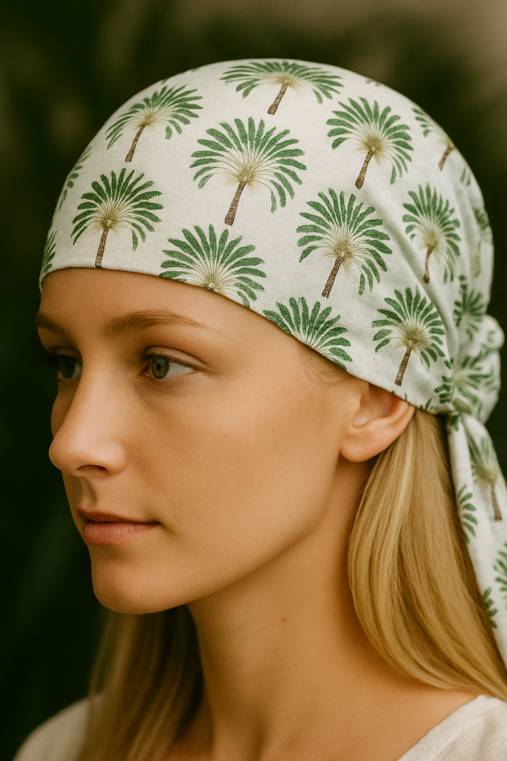 Selena Linen Scarf Palma