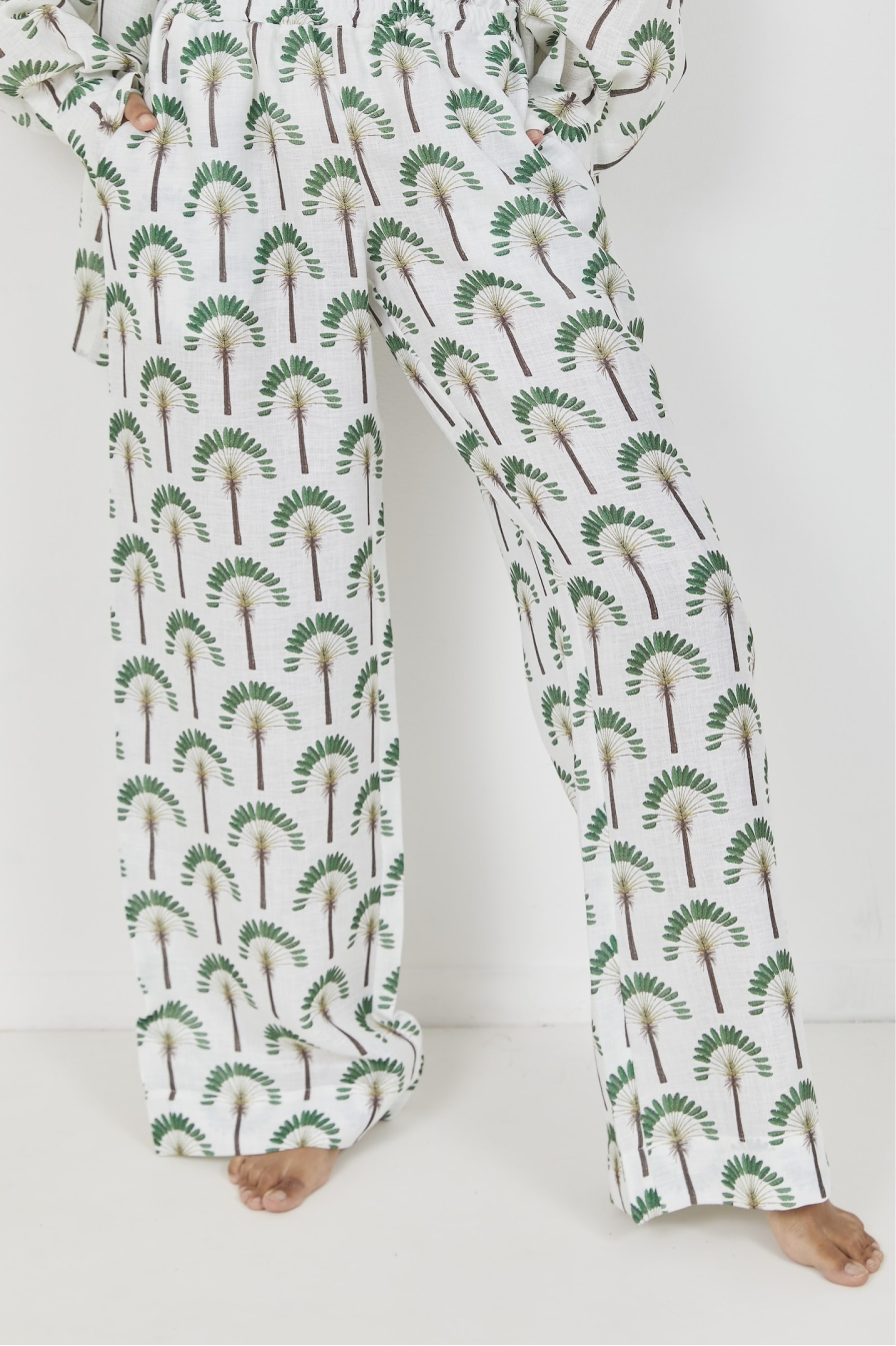 Selena Linen Pants Palma