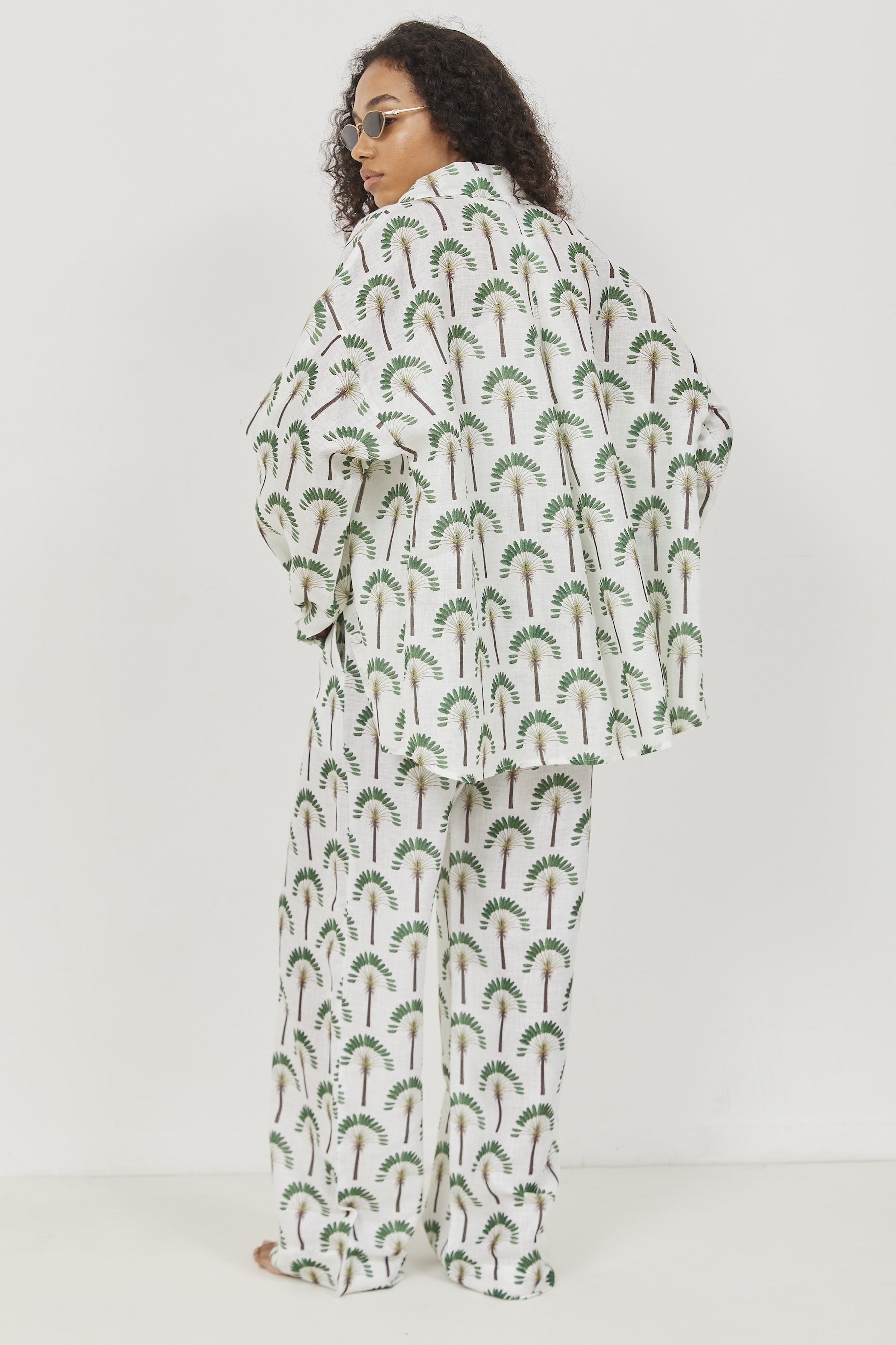 Selena Linen Shirt Palma