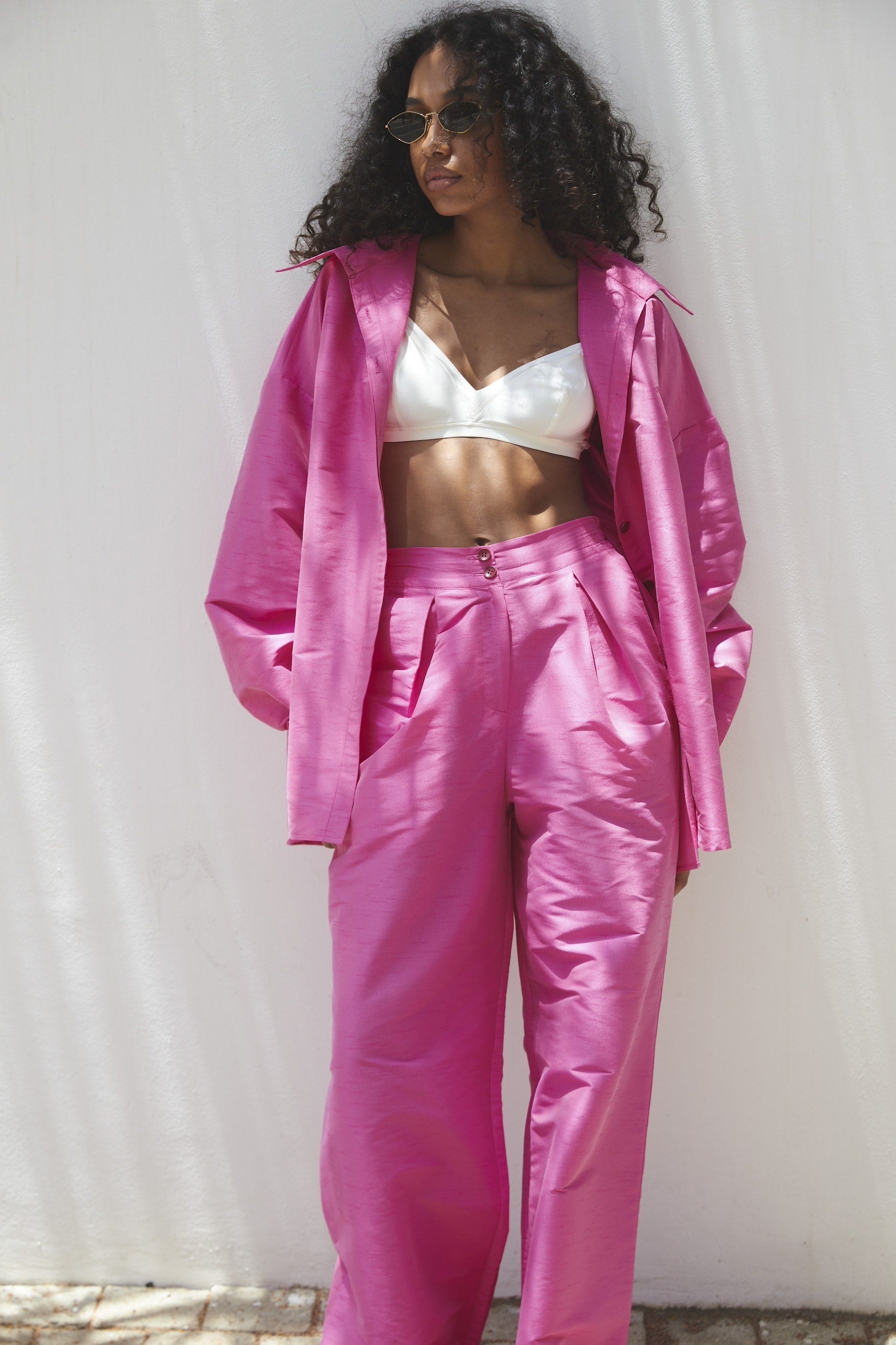 Dahlia Silk Pants