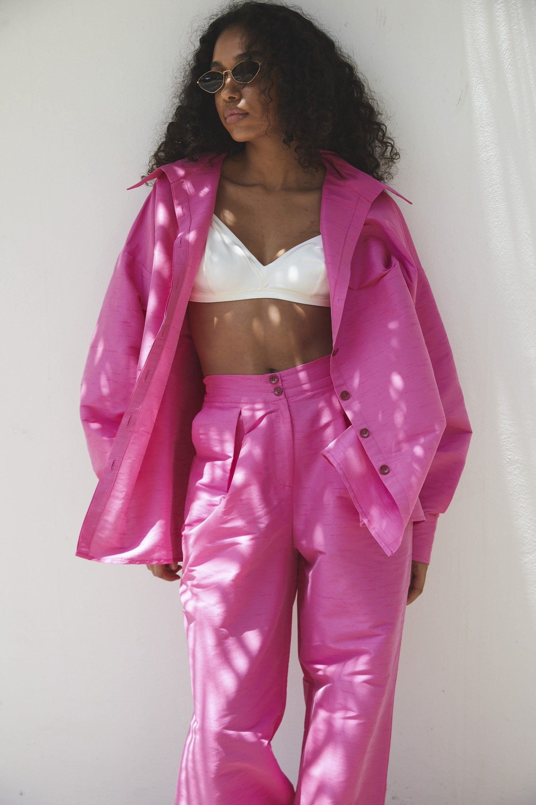 Dahlia Silk Pants
